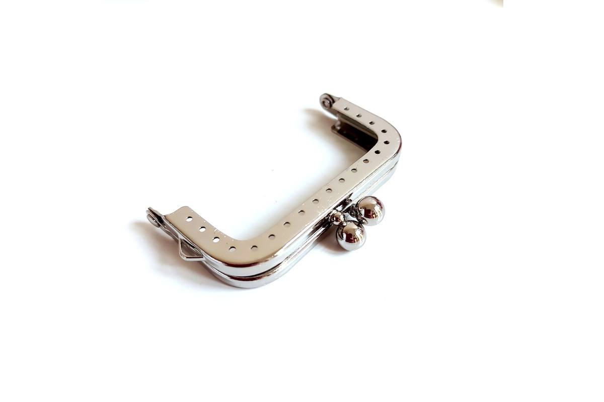 Chiusura per Borse Mini Argento - 7 cm