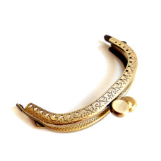 Chiusura per Borse Bronzo - 9,5 cm Chiusura per Borse Bronzo - 9,5 cm