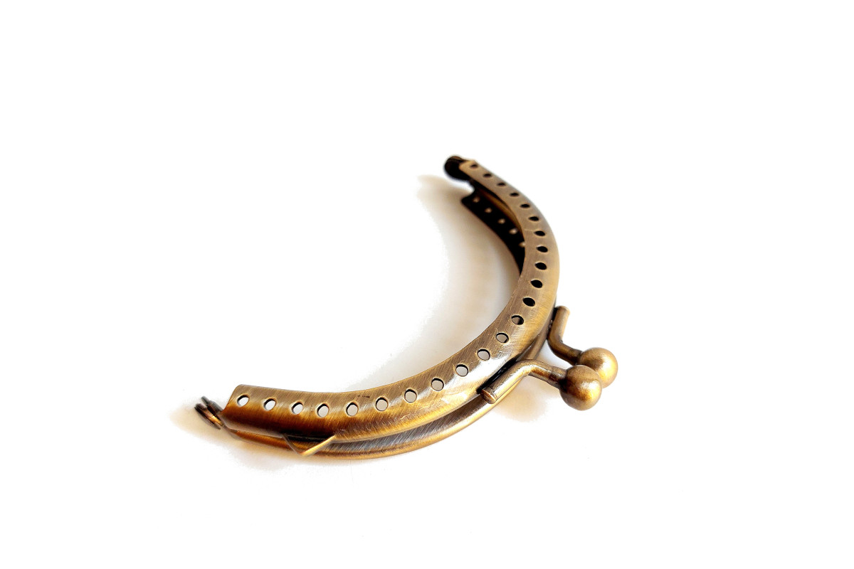 Chiusura per Borse Bronzo -  8 cm