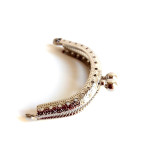 Chiusura per Borse Mini Argento - 6 cm