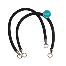 Manici per Borsa in Corda - Colore Nero Manici per Borsa in Corda - Colore Nero
