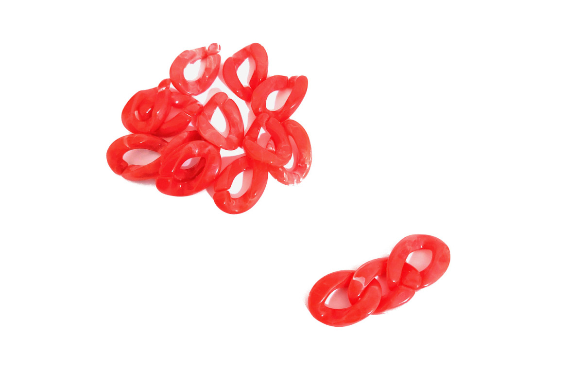 Catena Rosso in Metacrilicato