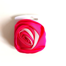 Rosa per Abiti e Capelli con Spilla - Fucsia Rosa per Abiti e Capelli con Spilla - Fucsia