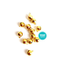 Campanelle Oro - Diametro 14 mm Campanelle Oro - Diametro 14 mm