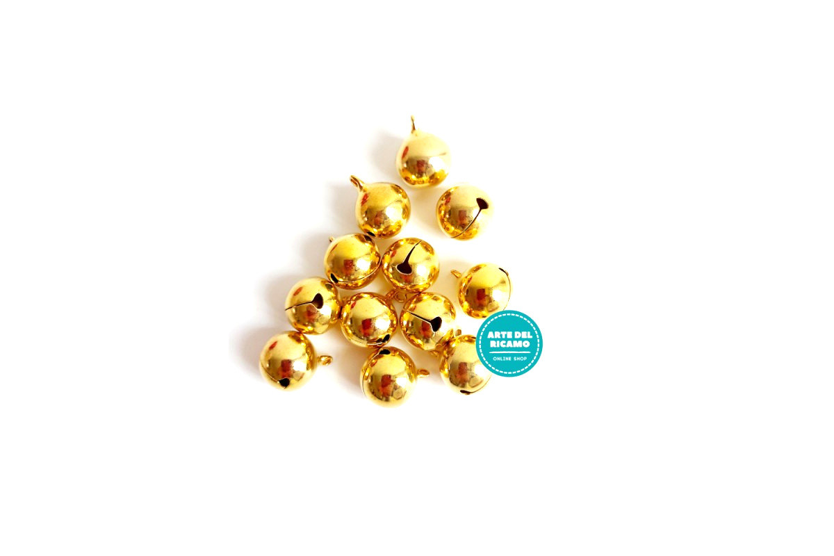 Gold Bells - 20 mm diameter
