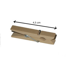 Clavija de Madera 4,5 cm