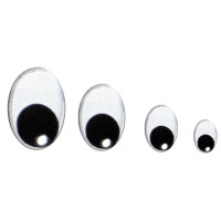 Occhi Mobili Ovali da 7 mm Occhi Mobili Ovali da 7 mm