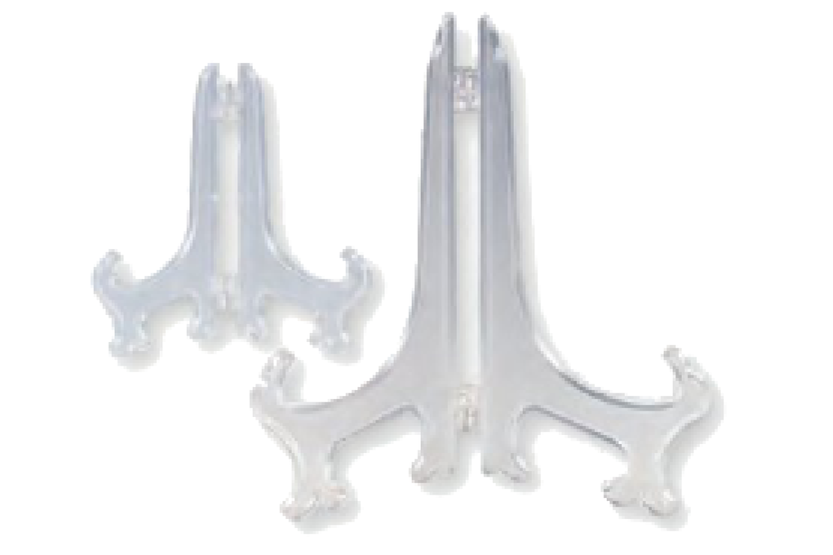 Supporto Plastica per Piatti - Altezza 10 cm