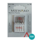 Milward - Agujas Universales para Máquinas de Coser - Numero 70 - 10 Milward - Agujas Universales para Máquinas de Coser - Numero 70 - 10