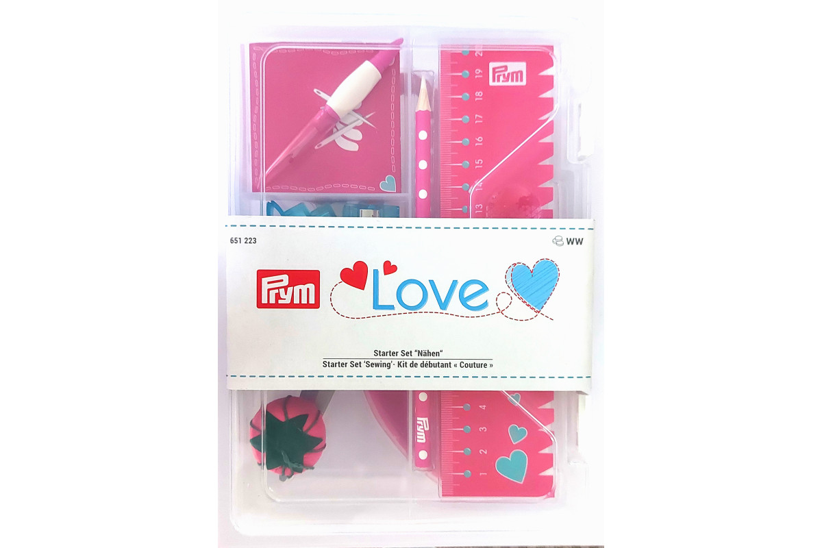Prym - Set Iniciacion Costura - Rosa Oscuro Prym - Set Iniciacion Costura - Rosa Oscuro