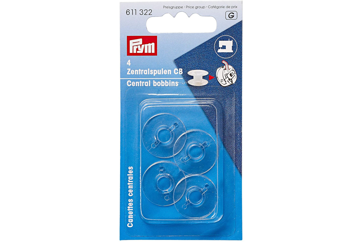 Prym - Canillas Centrales de Plastico para Maquina de Coser Prym - Canillas Centrales de Plastico para Maquina de Coser