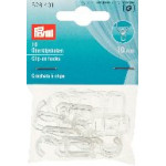 Prym - Ganci con Clip per Tende da 6 mm - Colore Trasparente Prym - Ganci con Clip per Tende da 6 mm - Colore Trasparente