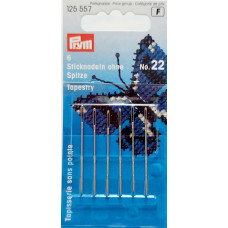 Prym - Aghi Lana con Punta Arrotondata e Cruna Oro n. 22