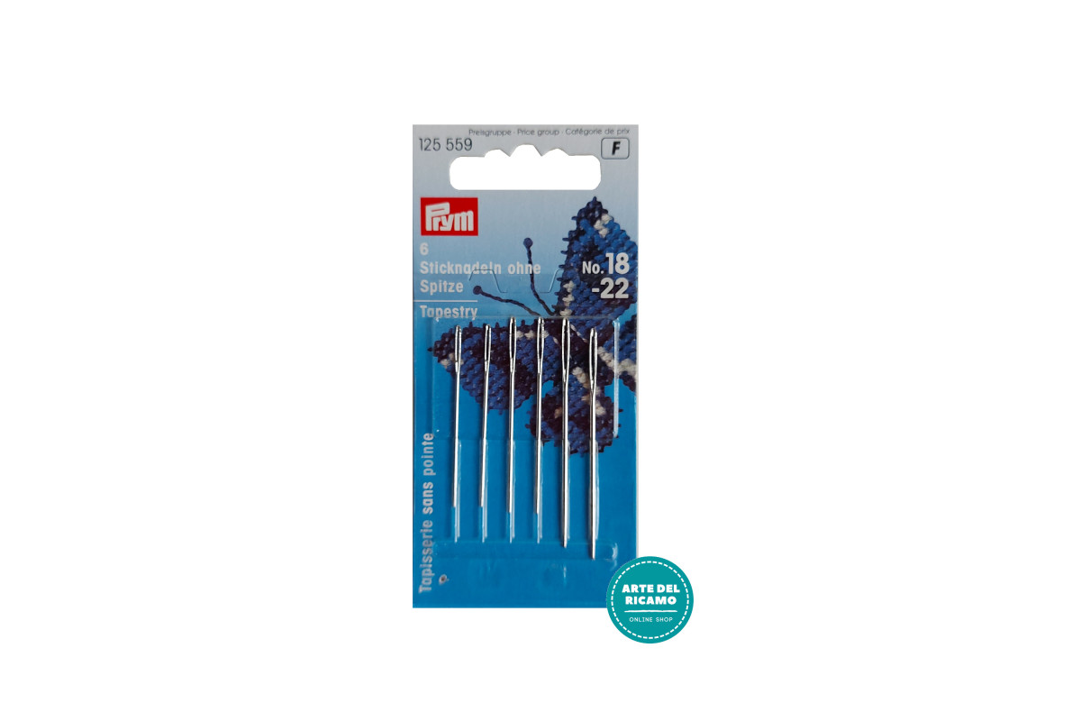 Prym - Aghi Lana Senza Punta con Cruna Oro - Assortiti 18-22