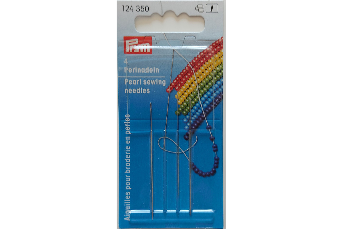 Prym - Agujas para Coser Perlas con Ojo Oro n.10-12