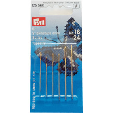 Prym - Tapestry Needles with Blunt Point and Gold Eye - Size 18-24 Prym - Tapestry Needles with Blunt Point and Gold Eye - Size 18-24