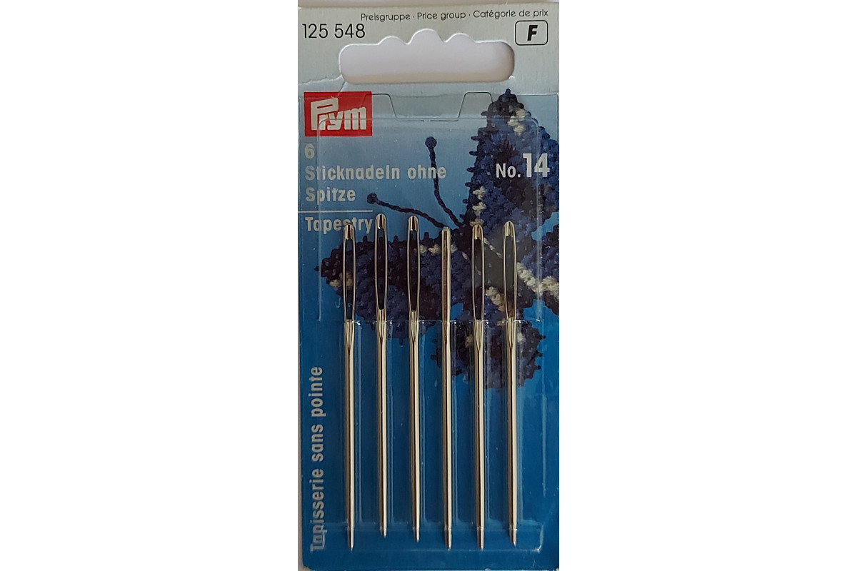 Prym - Aghi Lana Senza Punta con Cruna Oro n. 14 Prym - Aghi Lana Senza Punta con Cruna Oro n. 14