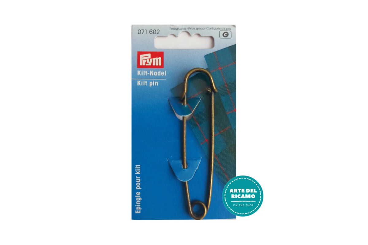 Prym - Kilt Pin, Brass Bronze