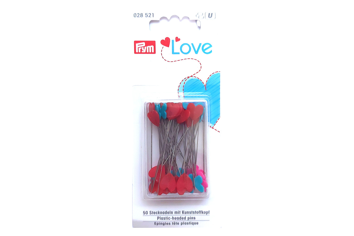 Prym - Alfileres con Cabeza de Plastico Prym - Alfileres con Cabeza de Plastico