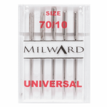 Milward - Agujas Universales para Máquinas de Coser - Numero 70 - 10 Milward - Agujas Universales para Máquinas de Coser - Numero 70 - 10