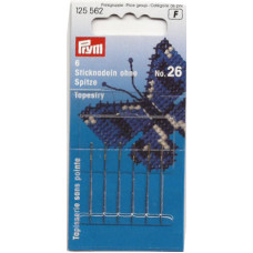 Prym - Tapestry Needles with Blunt Point and Gold Eye - n.26 Prym - Tapestry Needles with Blunt Point and Gold Eye - n.26