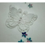 Mariposa de Encaje - Blanca Mariposa de Encaje - Blanca