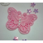 Mariposa de Encaje - Rosa Mariposa de Encaje - Rosa