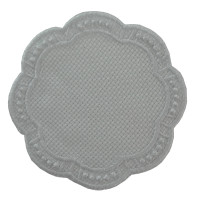 Inserto in Tela Aida da Ricamare - Fiore Bianco