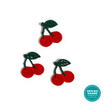 Applicazione Macramé - Ciliegie Applicazione Macramé - Ciliegie