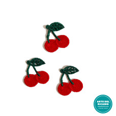 Applicazione Macramé - Ciliegie