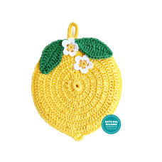 Agarradera de Ganchillo - Limon