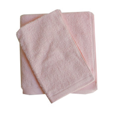 Soft Terry Bath Towels - Color Pink Soft Terry Bath Towels - Color Pink