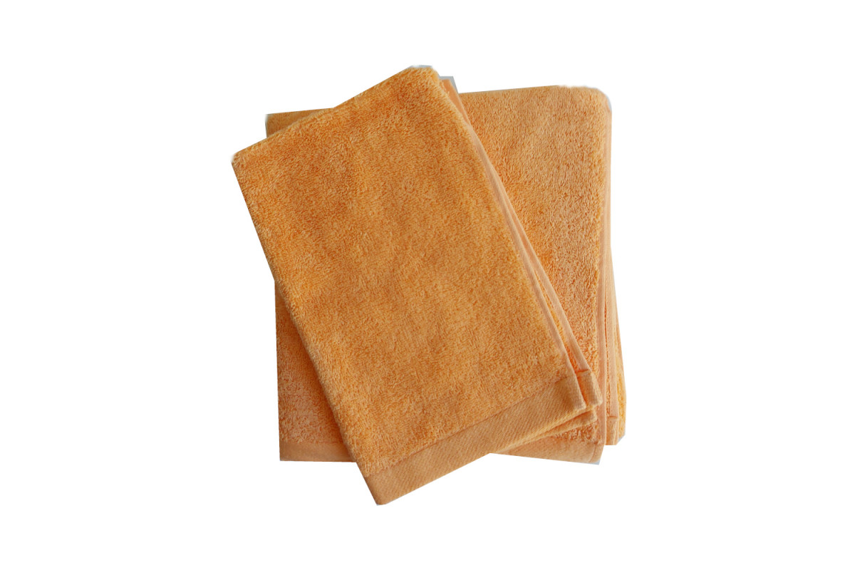 Soft Terry Bath Towels - Color Orange Soft Terry Bath Towels - Color Orange