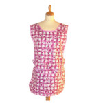 Smock Apron Monika - Pink
