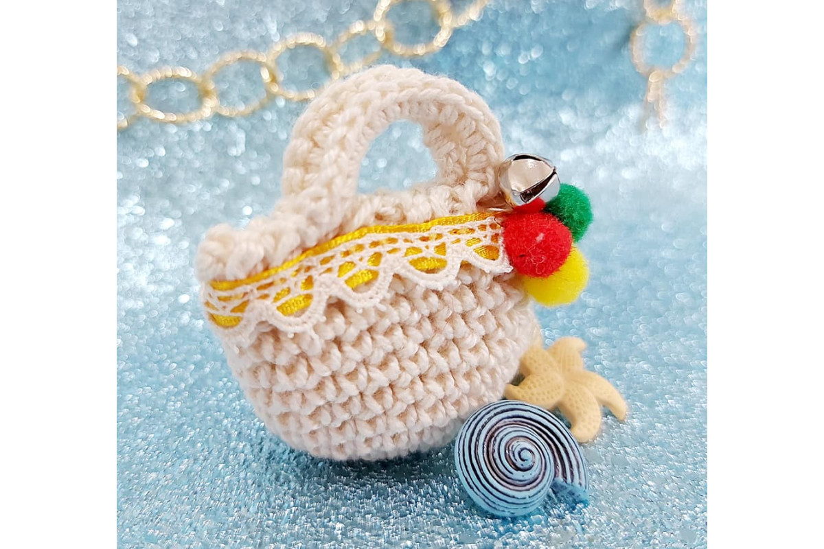 Le Coffe - Crochet Little Bag - Yellow