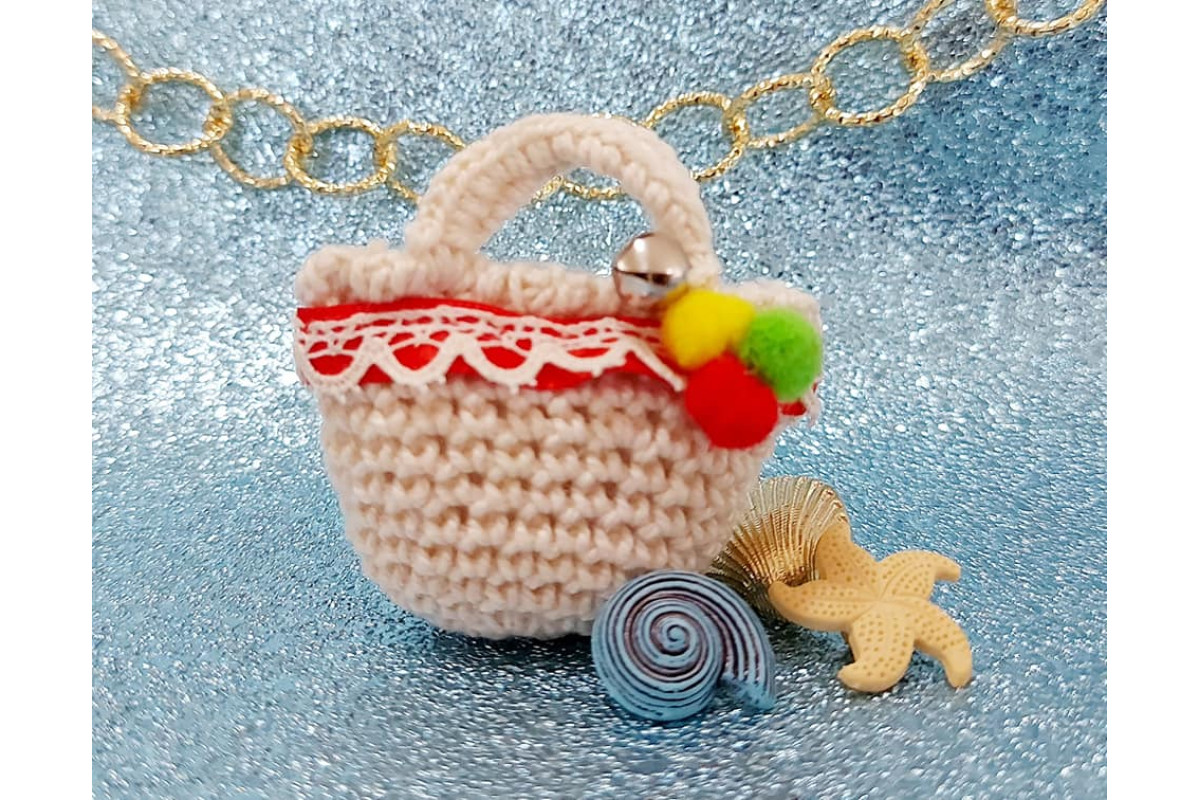 Colgante Bolsita Le Coffe - Rojo