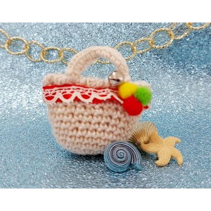 Le Coffe - Crochet Little Bag - Red