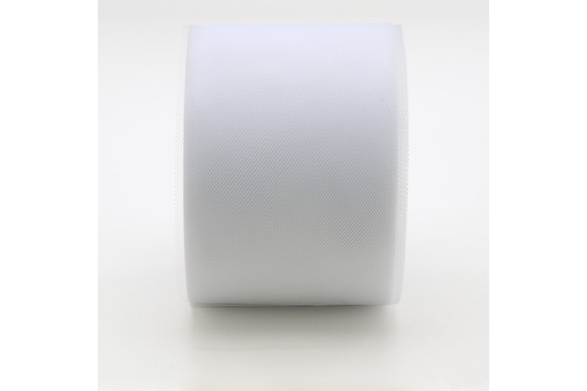 White Tulle Ribbon - Width 10 cm White Tulle Ribbon - Width 10 cm