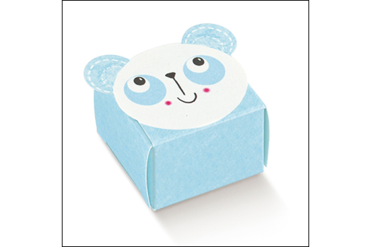 Scatola Nascita Celeste - Astuccio Panda