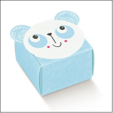 Favor Box for Newborn - Light Blue Panda Favor Box for Newborn - Light Blue Panda
