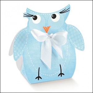 Light Blue Owl Box