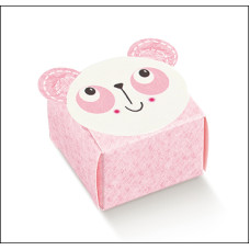Favor Box for Newborn - Pink Panda Favor Box for Newborn - Pink Panda