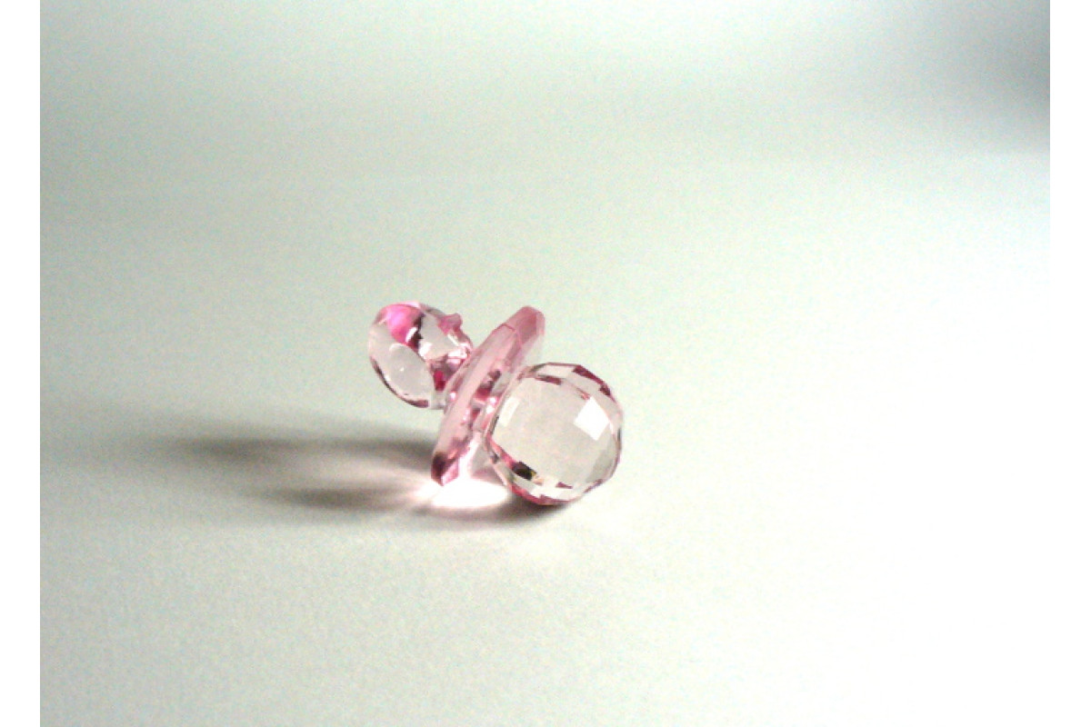 Transparent Pacifier Gift - Pink Transparent Pacifier Gift - Pink