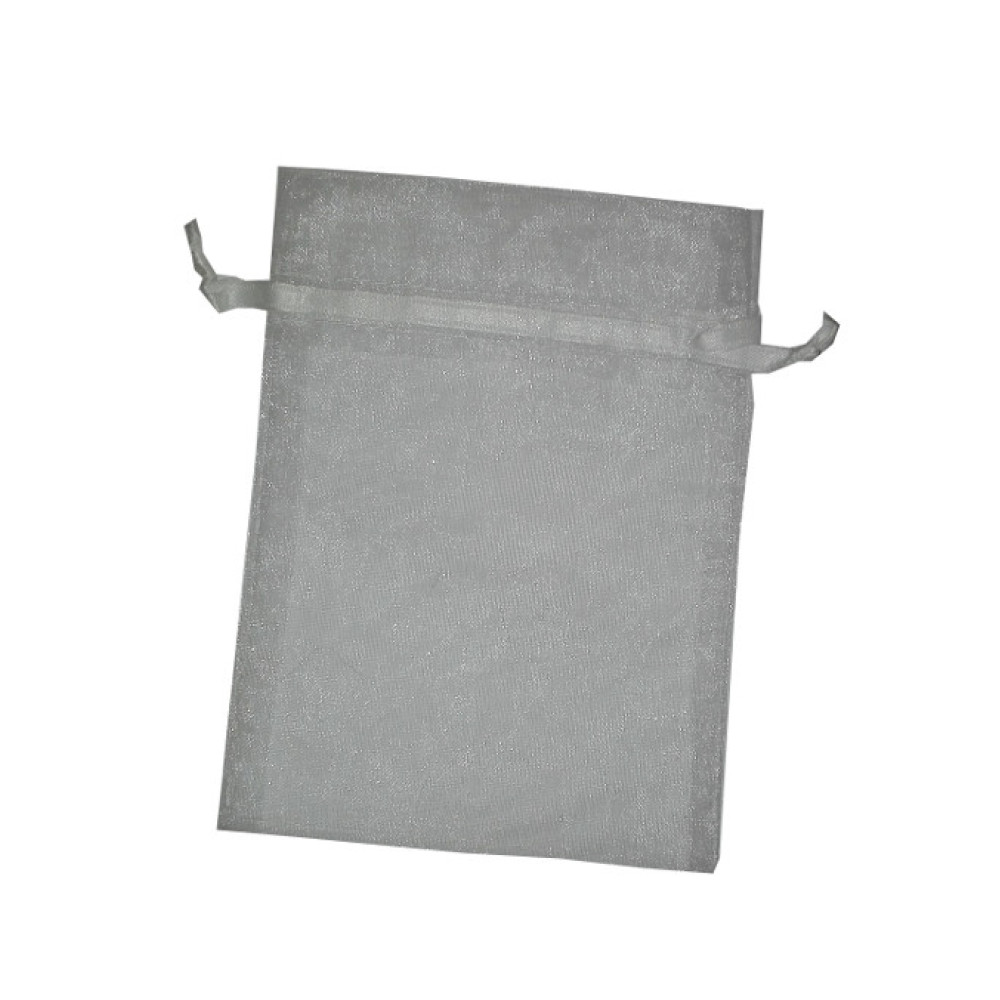 Organza Bag -  Size 14 x10 cm - White
