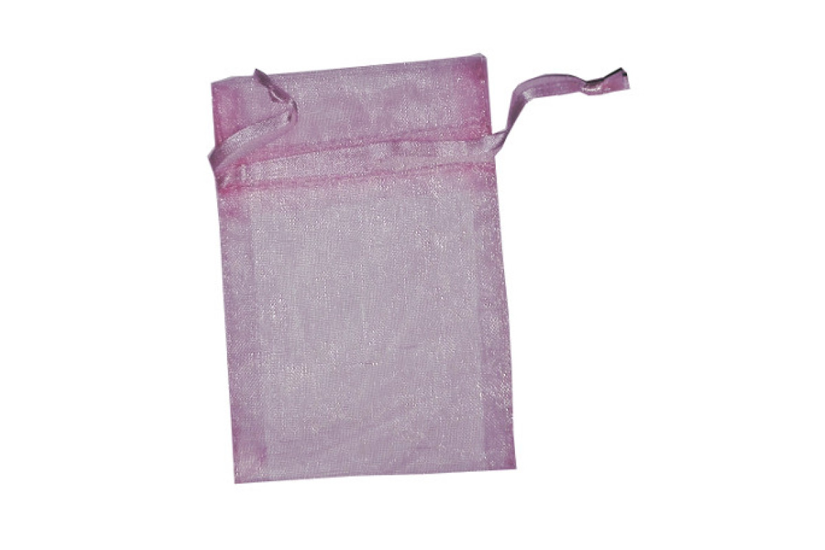 Bolsas de Organza 7.5 x10 cm - Rosa Bolsas de Organza 7.5 x10 cm - Rosa