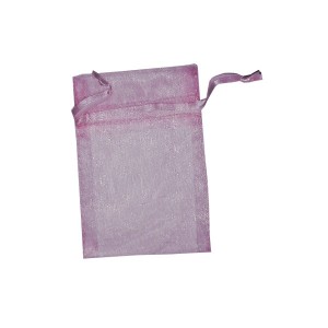 Bolsas de Organza 7.5 x10 cm - Rosa