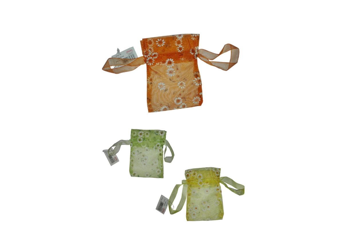 Tulle Favor Bags - Daisies