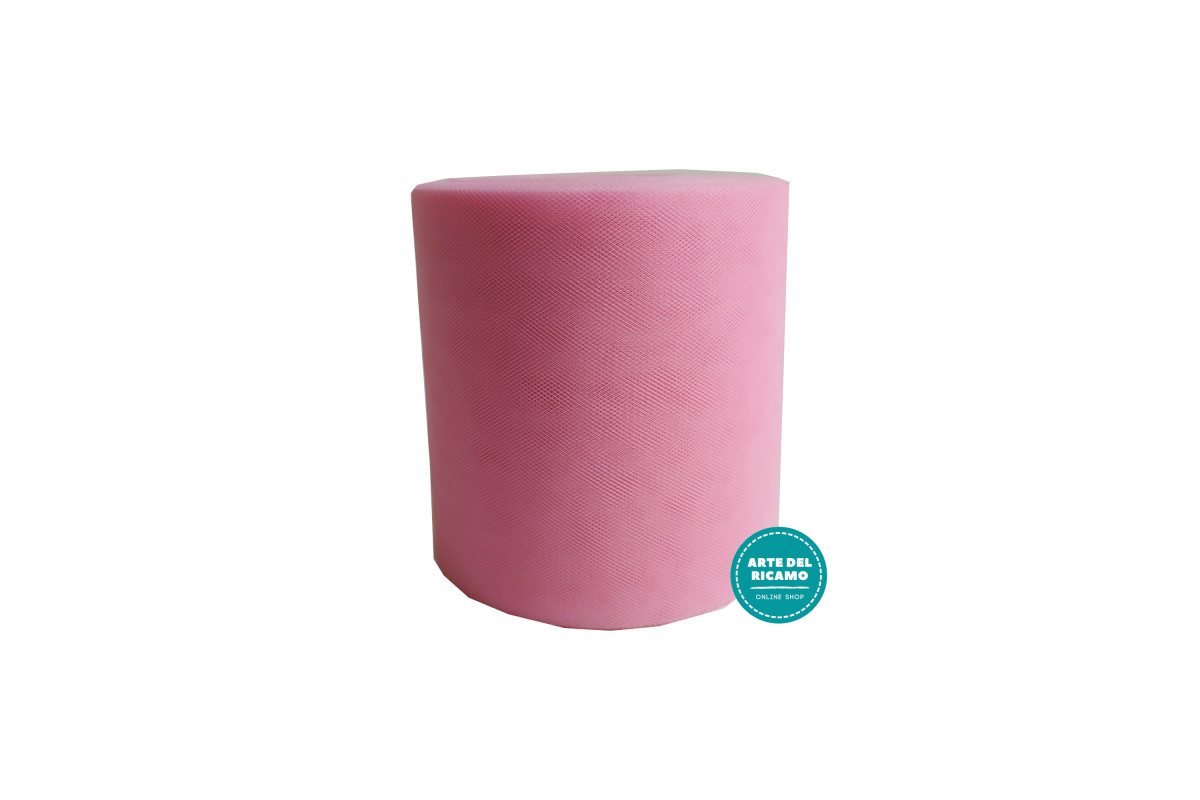 Nastro Tulle Rosa - Altezza 12,5 cm Nastro Tulle Rosa - Altezza 12,5 cm