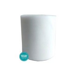 White Tulle Ribbon - Width 12,5 cm