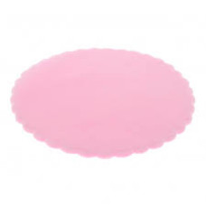 Scalloped Round Tulle - Pink Scalloped Round Tulle - Pink